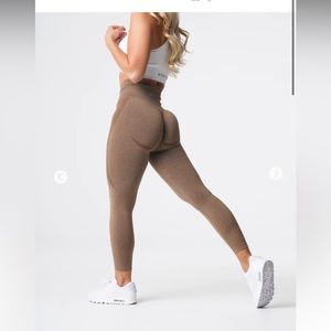 NVGTN Mocha Contour Seamless Leggings